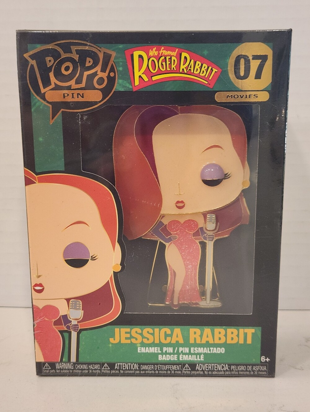 Jessica Rabbit Enamel Pin